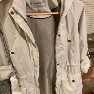 GH bass co rain jacket good condition
